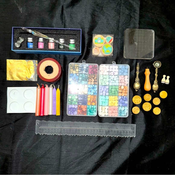 Arts and Crafts | Stamps | Wax | Glass Pen - Picture 1 of 8